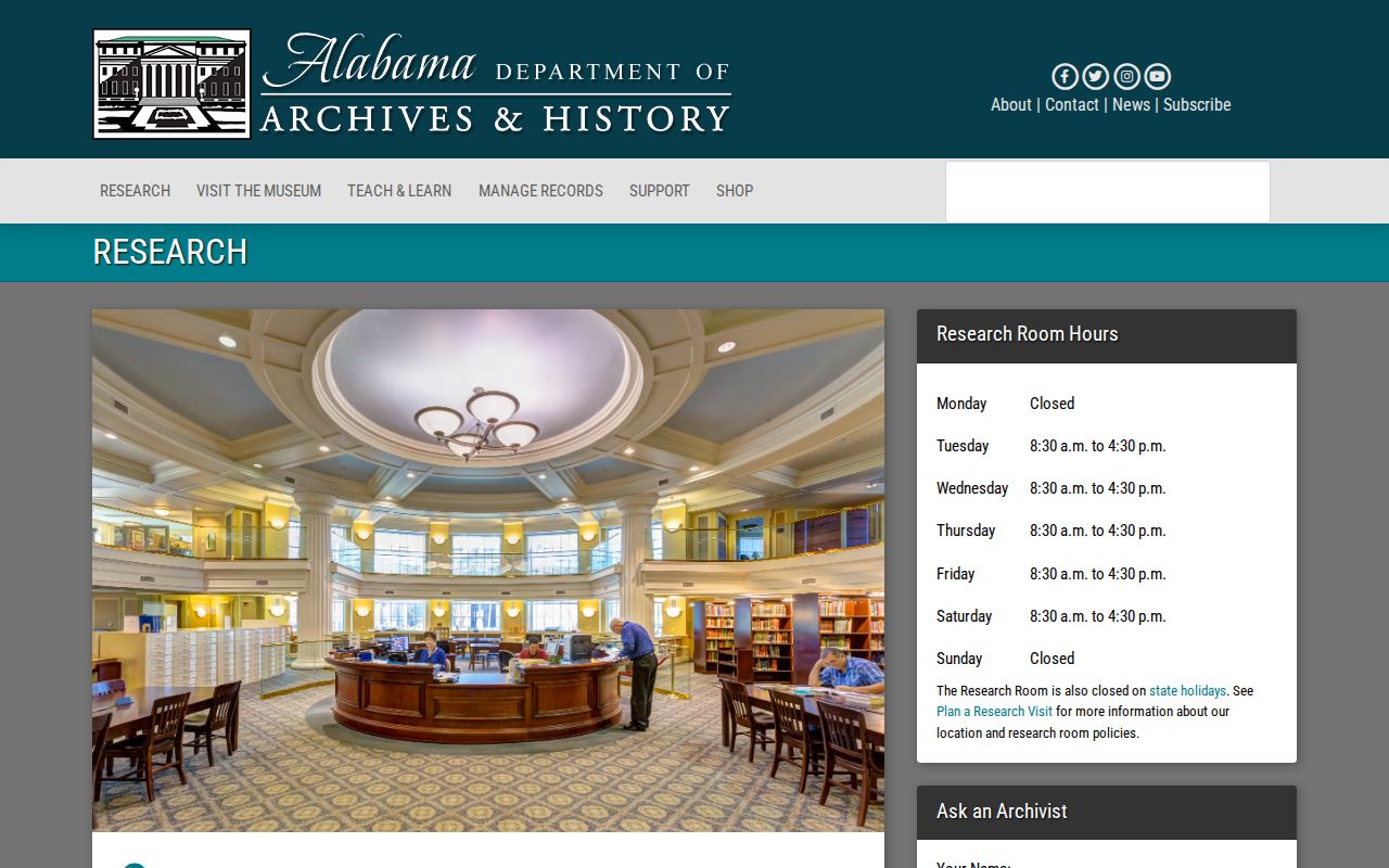 Montgomery County residents directory Alabama archives research