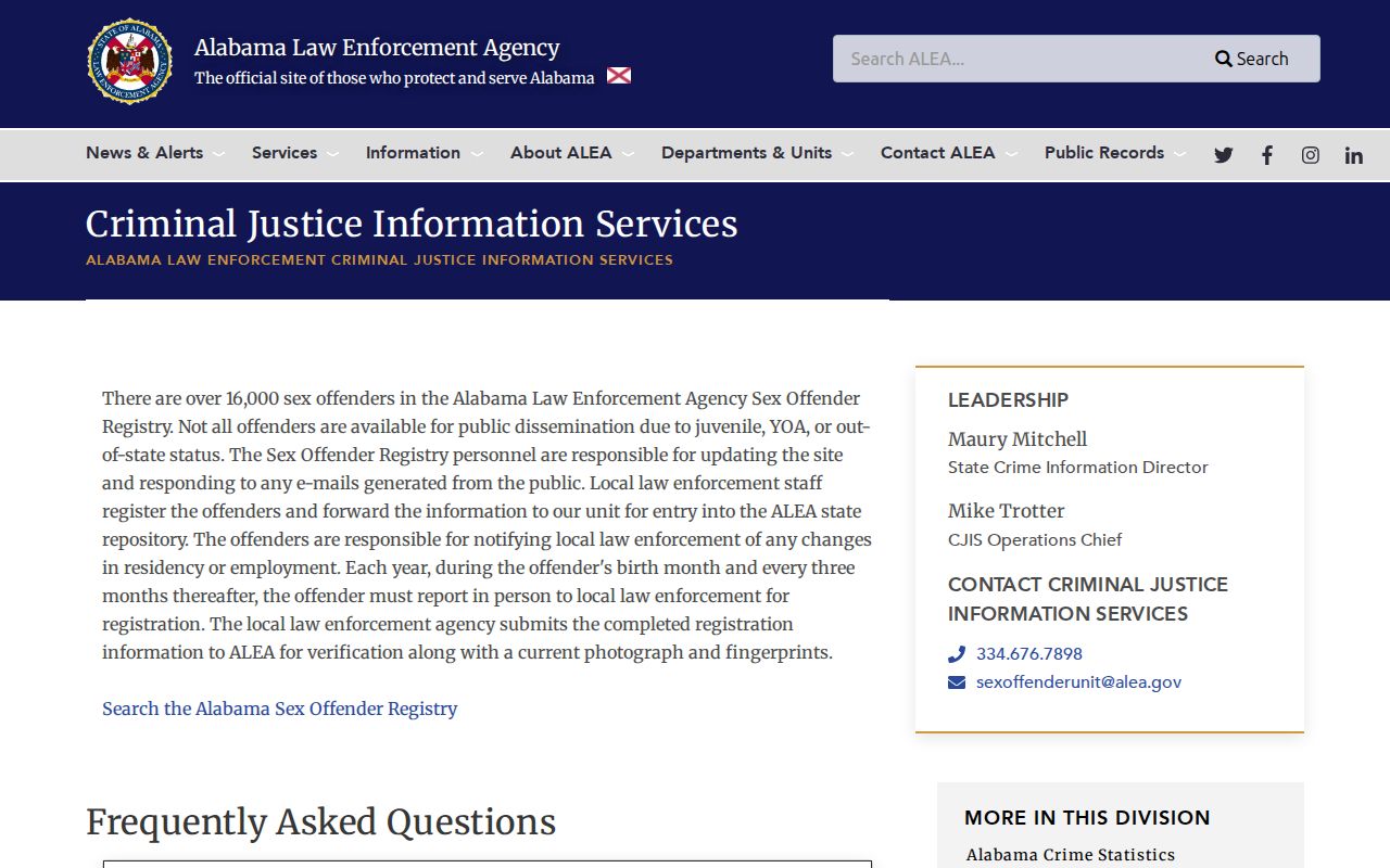 Montgomery County neighbors community information search through ALEA